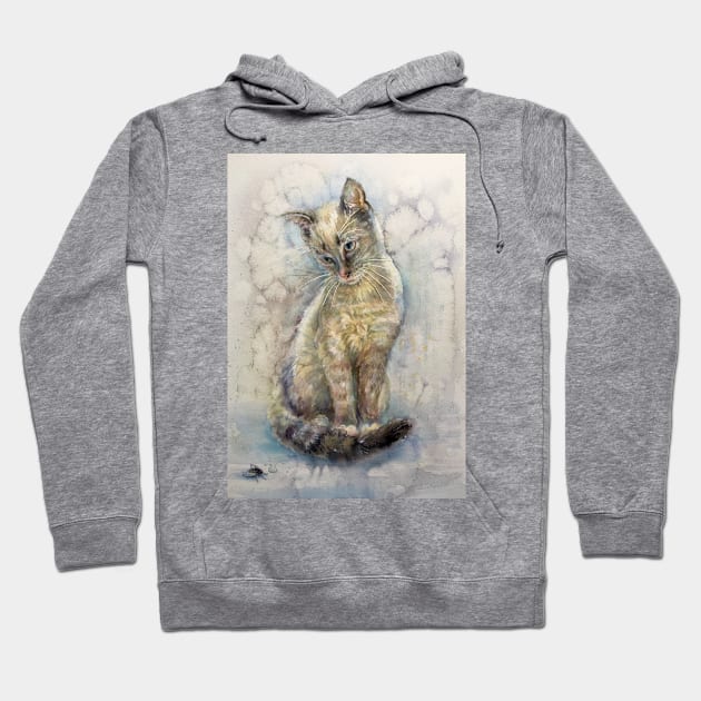 Cat Hoodie by EL_ART